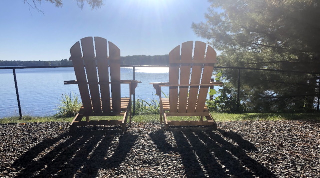 Adirondack chairs