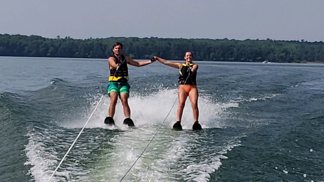 Waterskiing