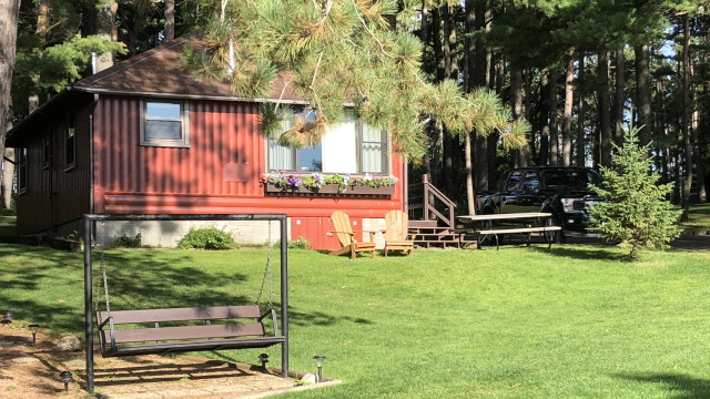 Cabin and Swing
